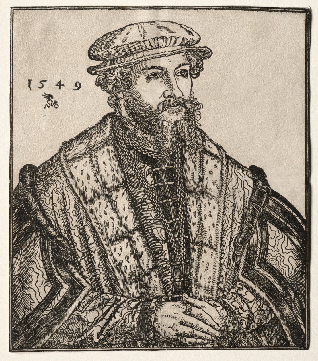 Dr. Christian Brück, 1549 de Lucas Cranach the Elder