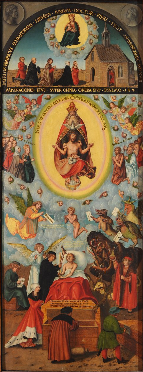 Alemán: Der Sterbende El moribundo de Lucas Cranach the Elder