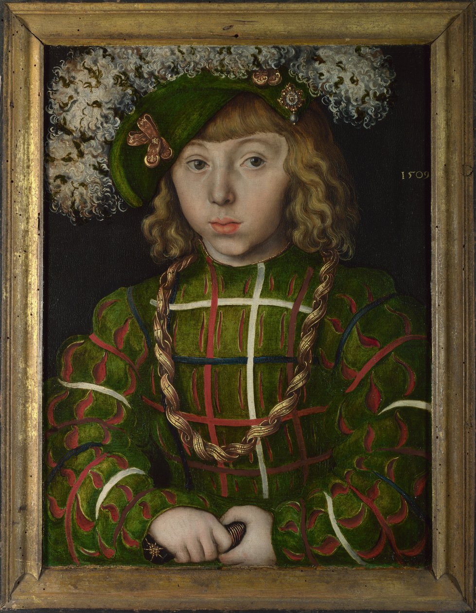Juan Federico I, Elector de Sajonia 1503-1554, 1509 de Lucas Cranach the Elder