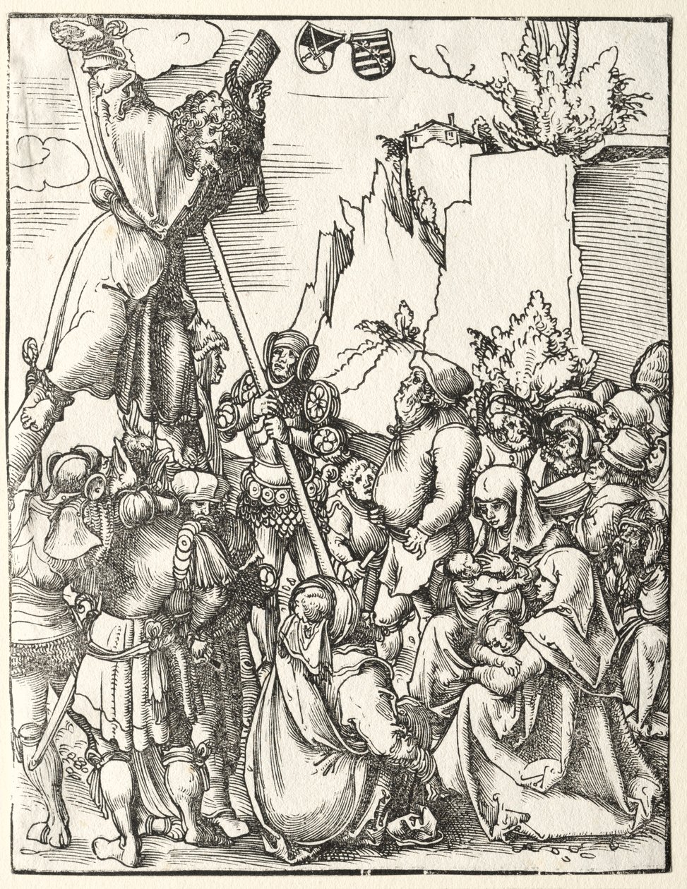 Martirio de San Andrés de Lucas Cranach the Elder