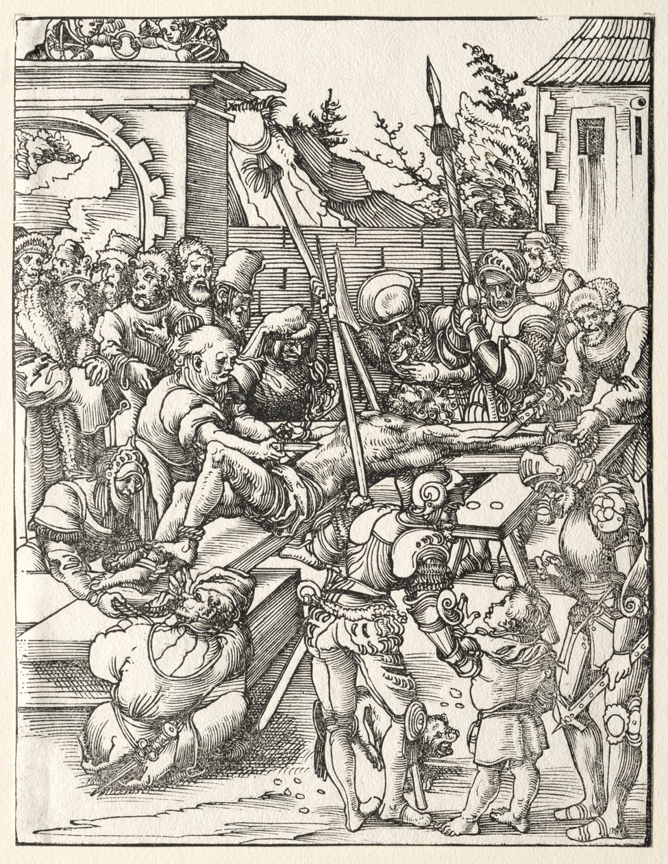 Martirio de San Bartolomé de Lucas Cranach the Elder