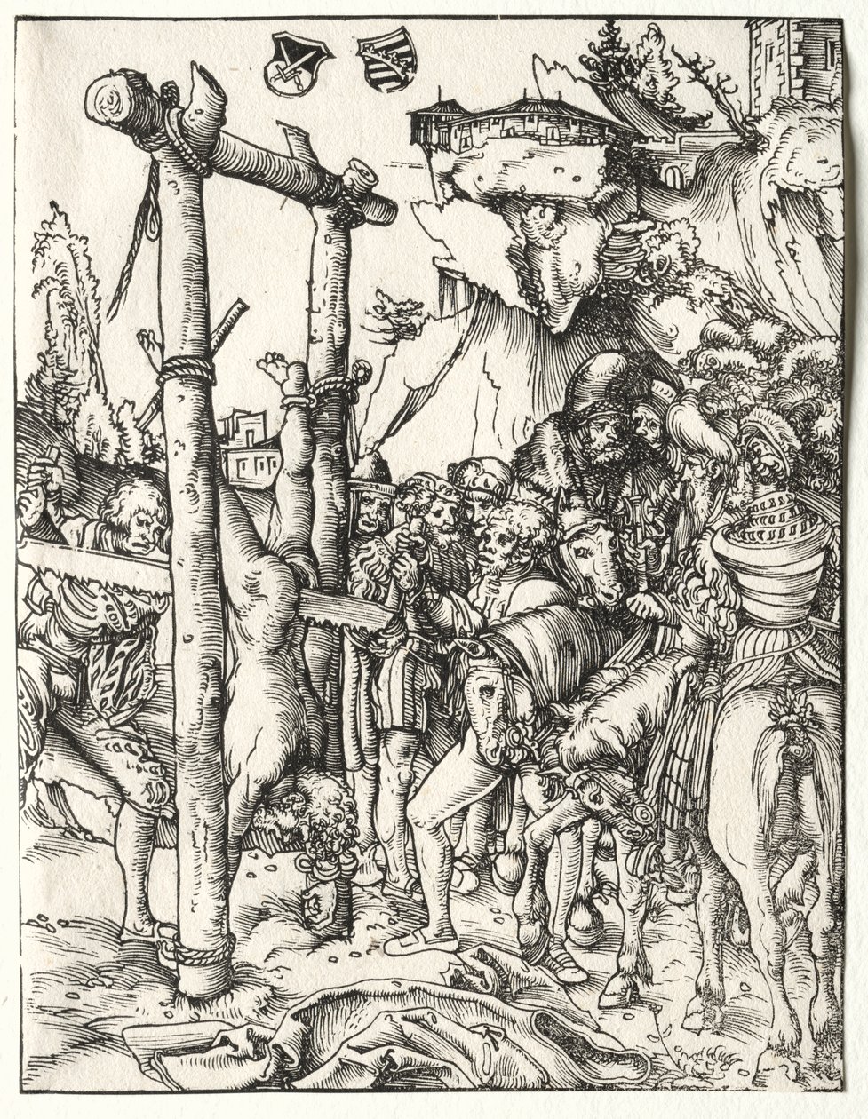 Martirio de San Simeón, c. 1510 de Lucas Cranach the Elder