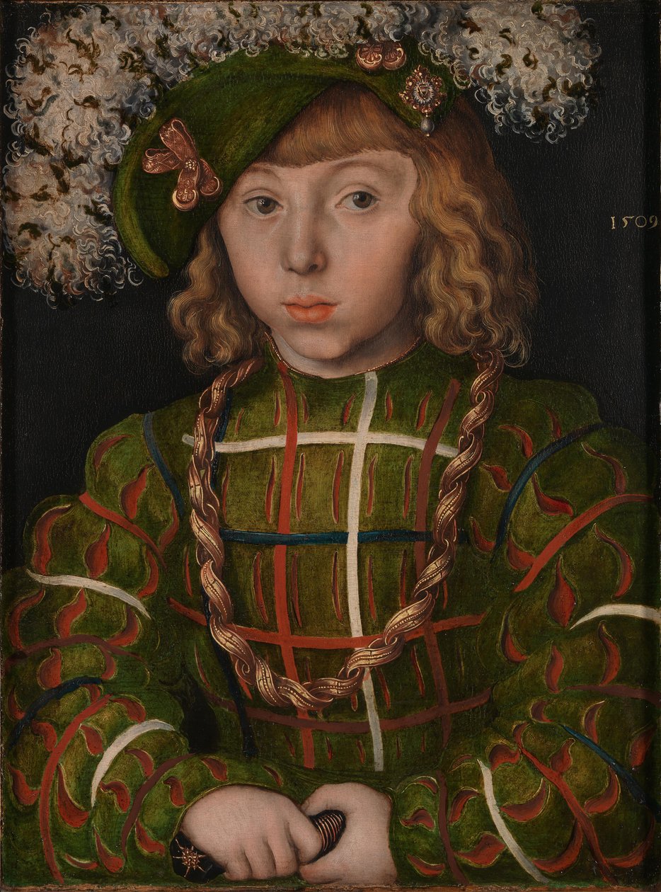 Retrato de Juan Federico I, el Magnánimo de Lucas Cranach the Elder