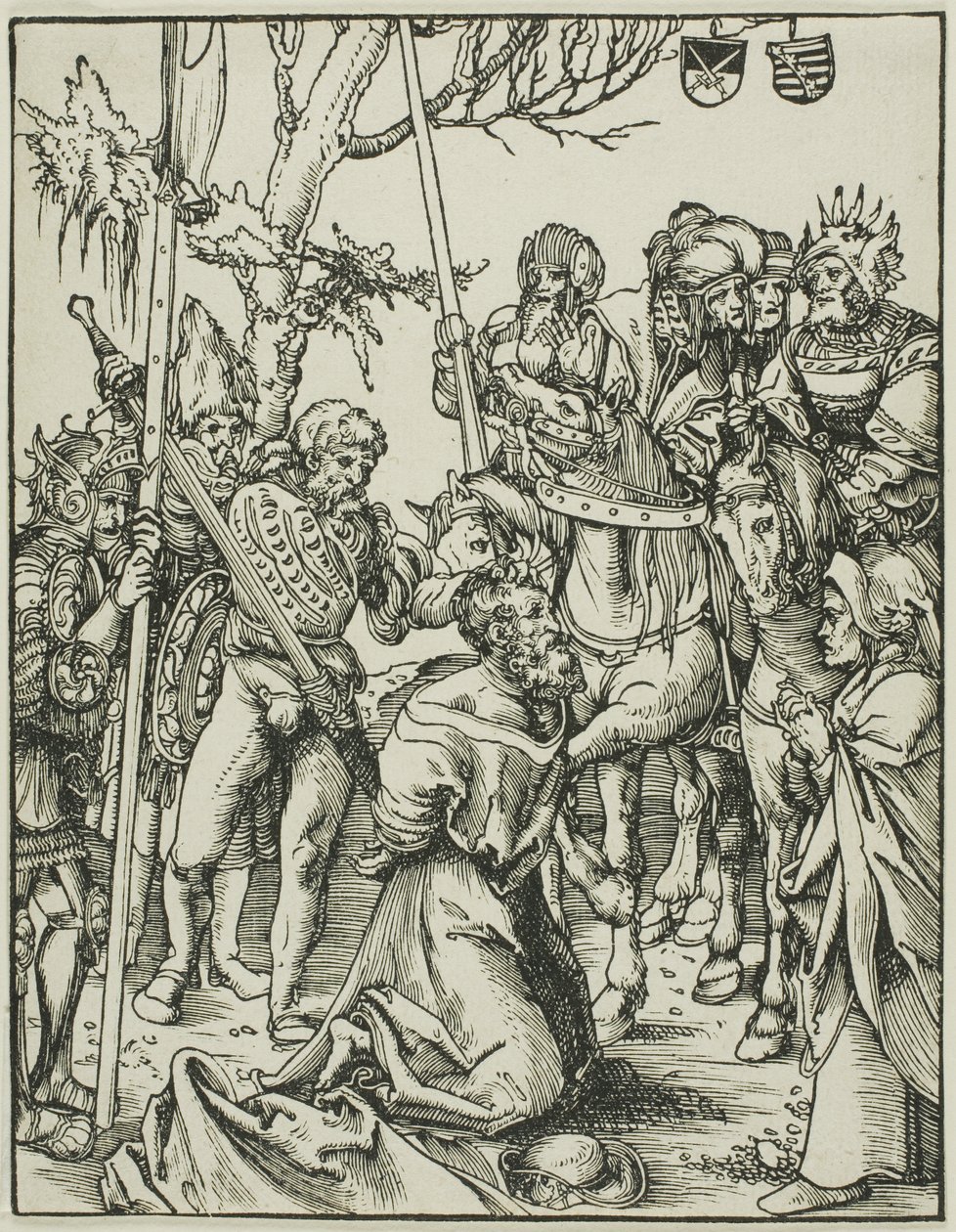 Santiago el Mayor, de El martirio de los Apóstoles de Lucas Cranach the Elder