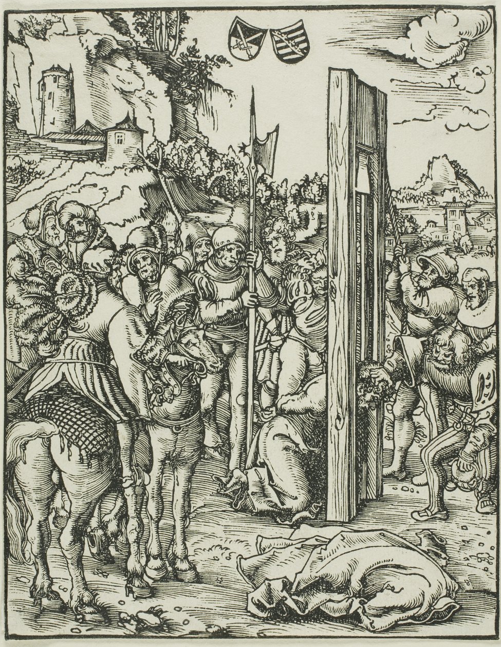 San Matías, de El martirio de los Apóstoles de Lucas Cranach the Elder