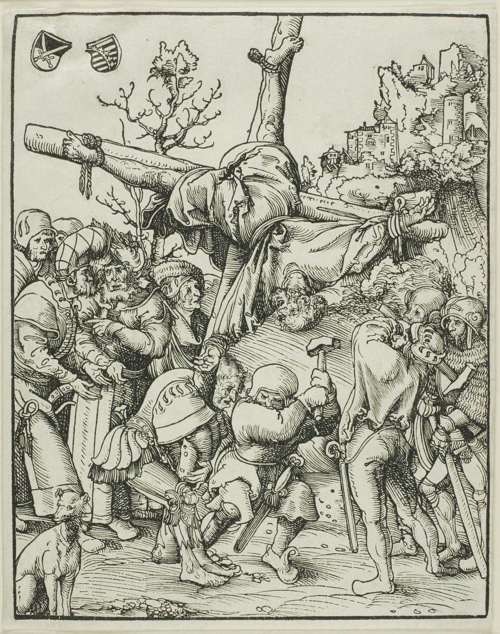 San Pedro, de El martirio de los Apóstoles de Lucas Cranach the Elder