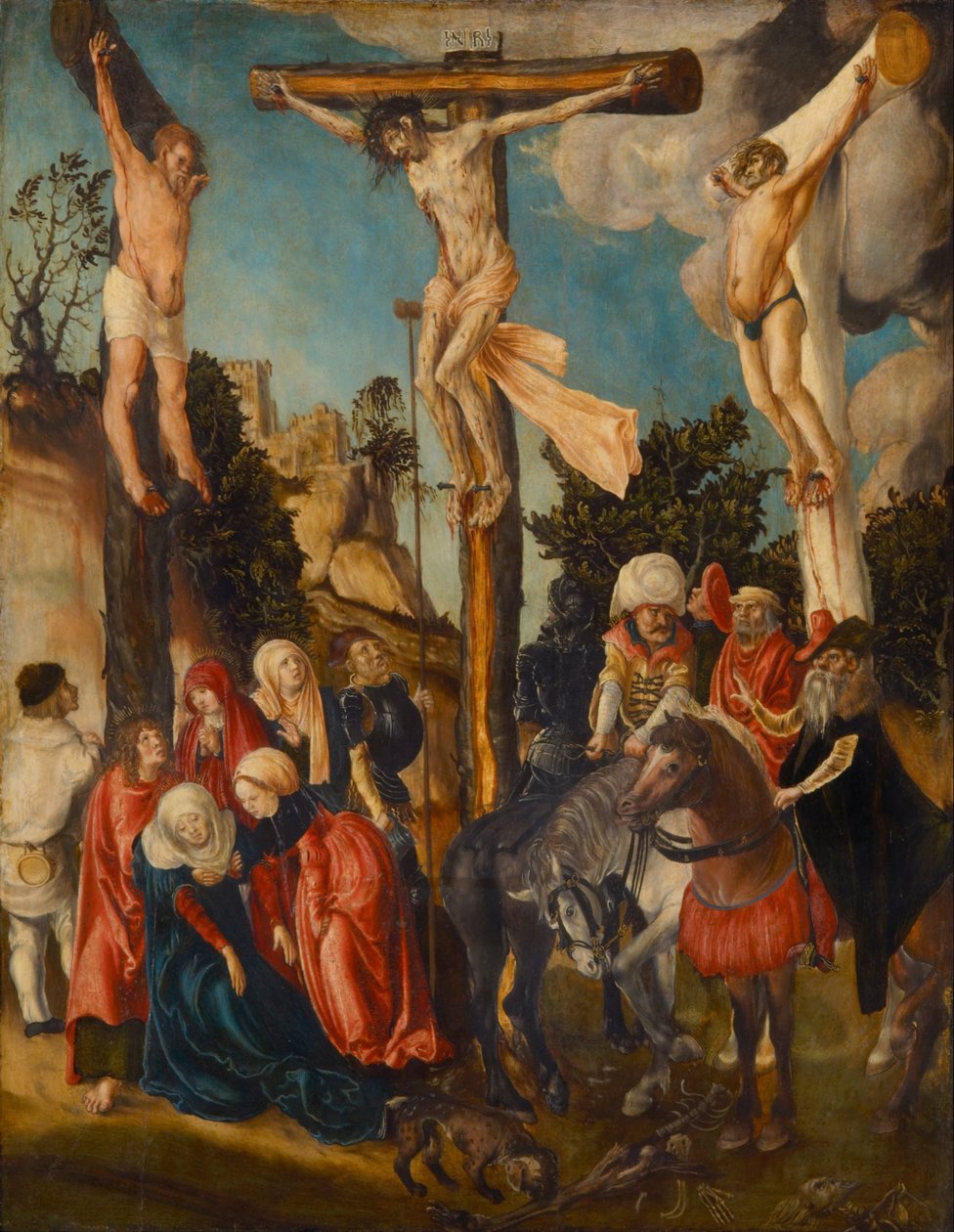 La Crucifixión, 1501 de Lucas Cranach the Elder