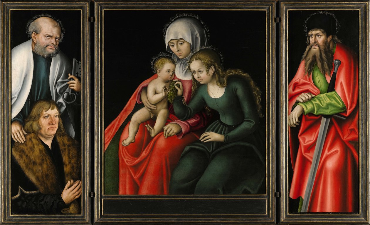 El retablo de Feilitzsch de Lucas Cranach the Elder