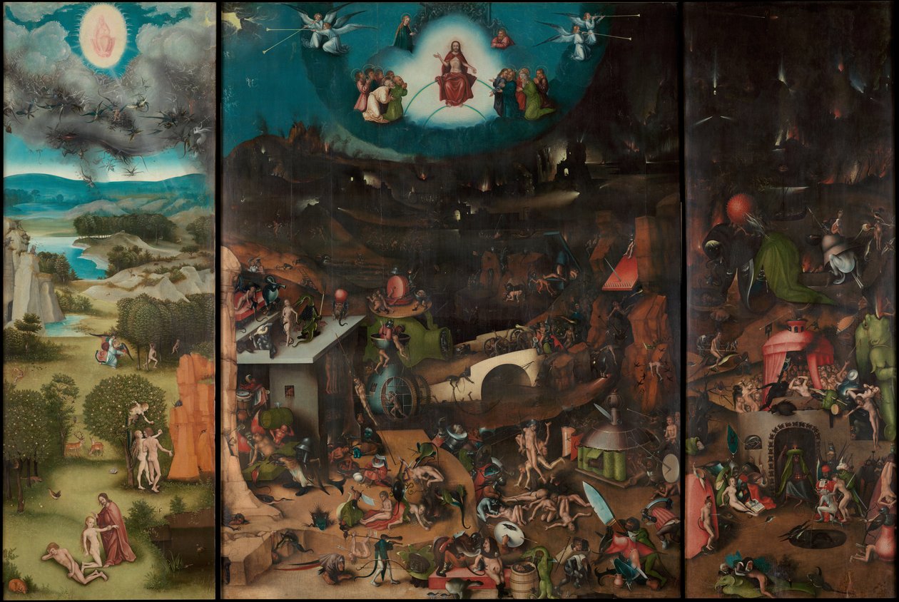 El Juicio Final, hacia 1524 de Lucas Cranach the Elder