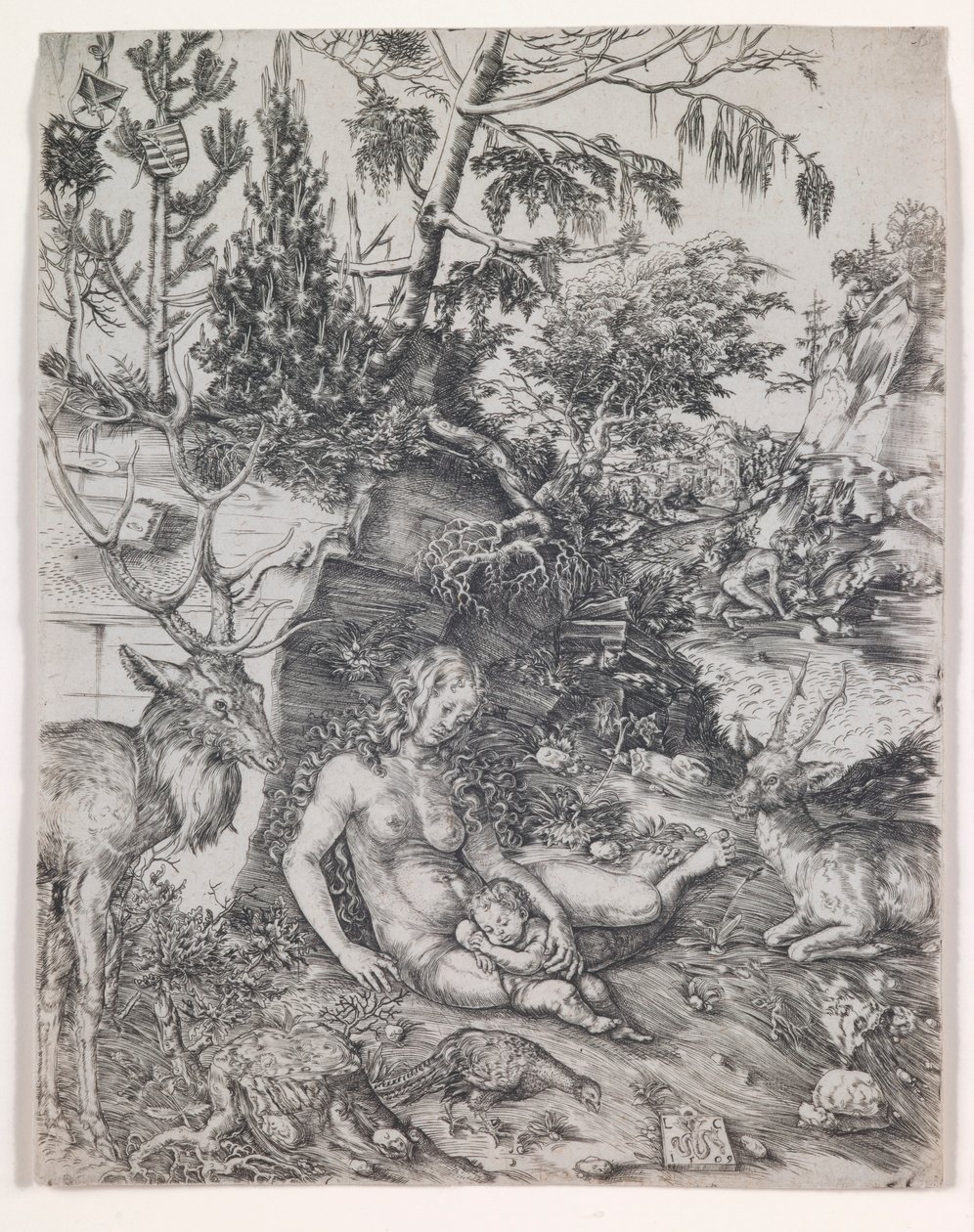 La Penitencia de San Juan Crisóstomo de Lucas Cranach the Elder