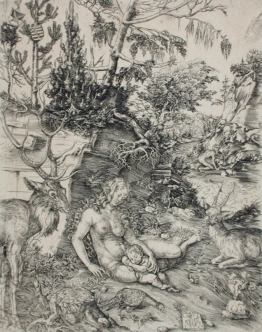 La penitencia de San Juan Crisóstomo de Lucas Cranach the Elder