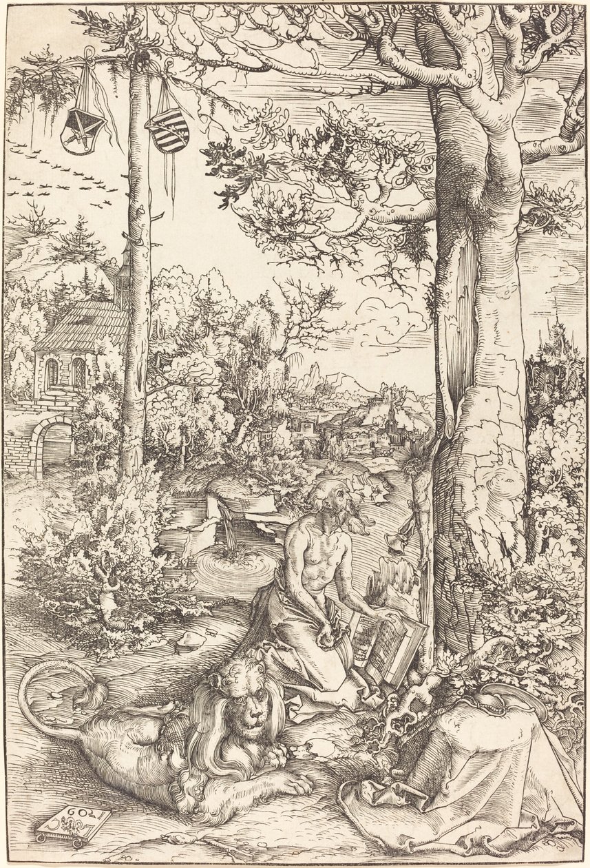 La penitencia de San Jerónimo de Lucas Cranach the Elder