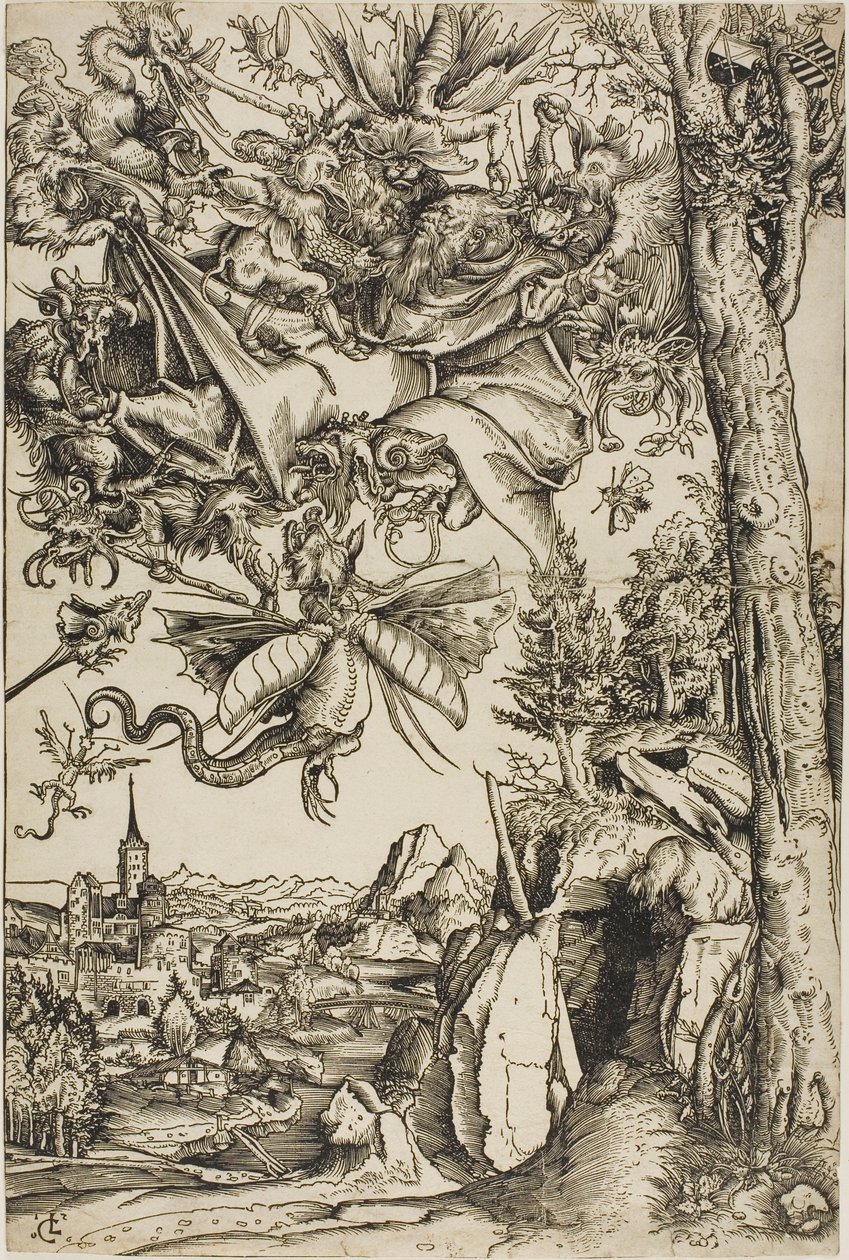 La tentación de San Antonio de Lucas Cranach the Elder