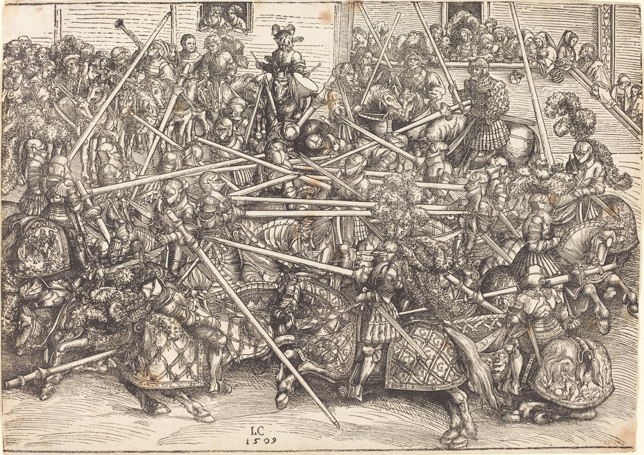 El tercer torneo de Lucas Cranach the Elder