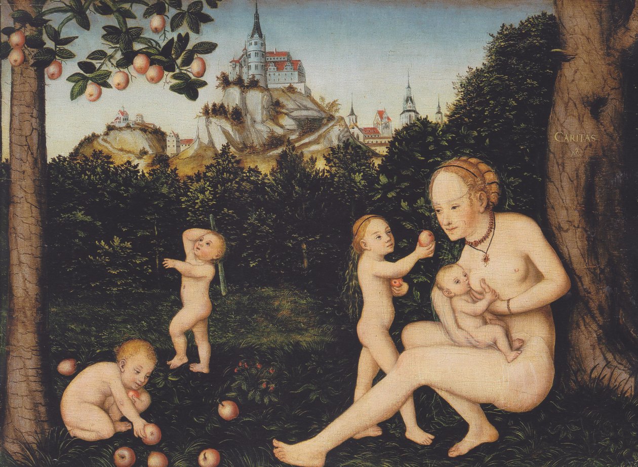 Caridad de Lucas Cranach the Younger