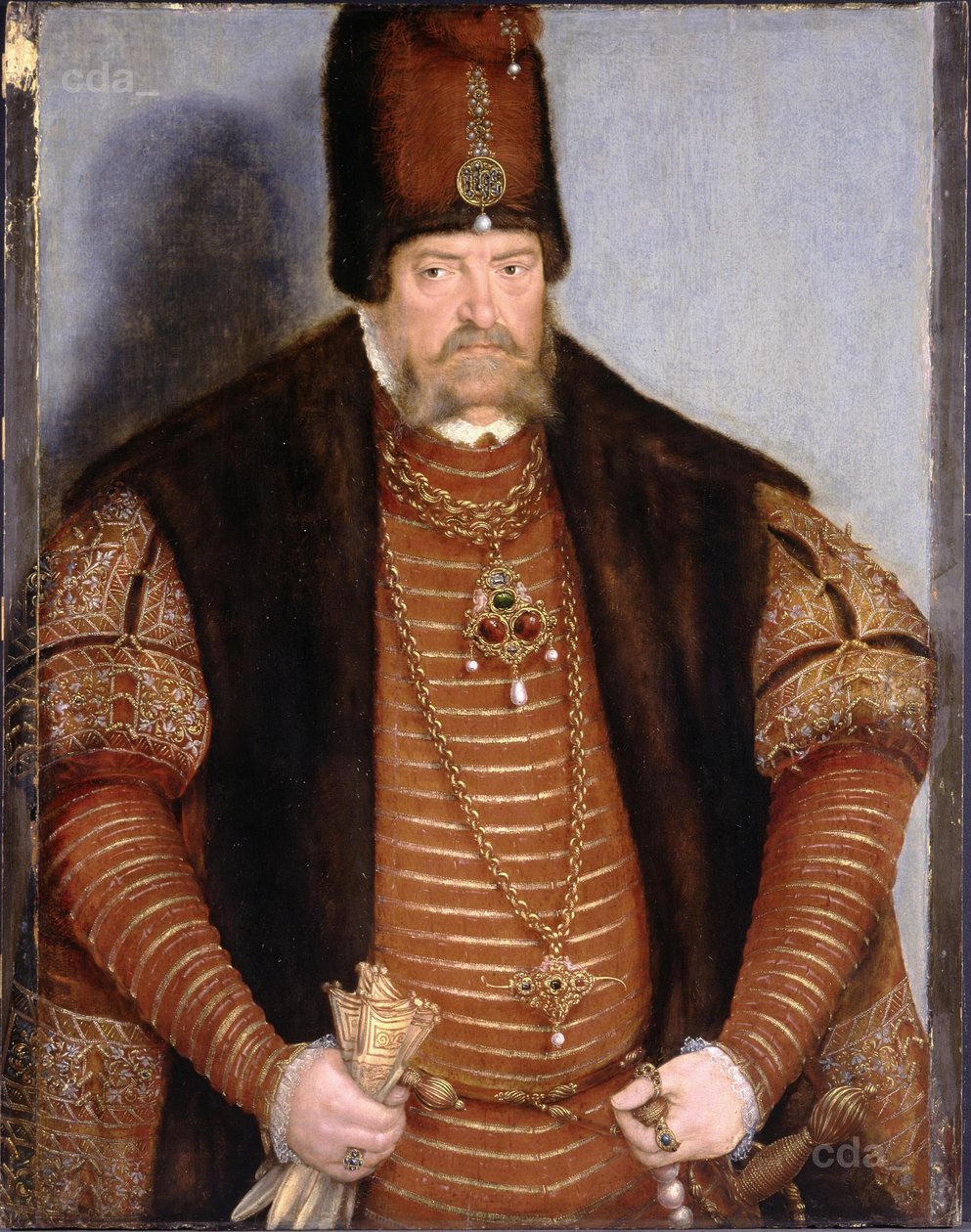 Retrato del príncipe elector Joaquín II de Brandemburgo de Lucas Cranach the Younger