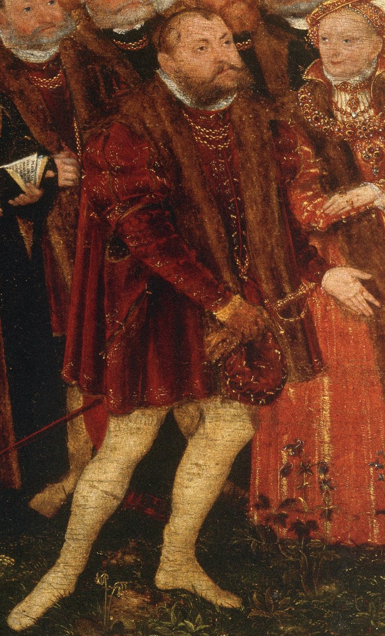 El Bautismo de Cristo
















 detalle de Lucas Cranach the Younger