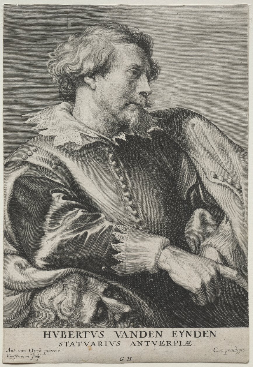 Retrato de Hubert van den Eyden de Lucas Emil Vorsterman