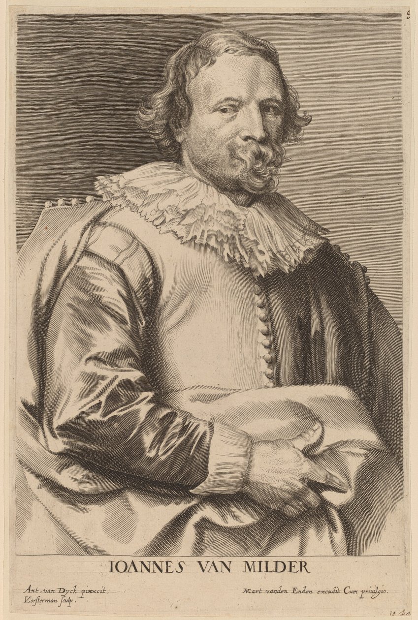 Jan van Mildert de Lucas Emil Vorsterman after Sir Anthony van Dyck