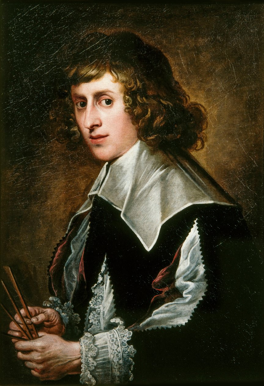 Retrato de Lucas Faydherbe 1617-1697, c. 1650 de Lucas Franchoys the Younger