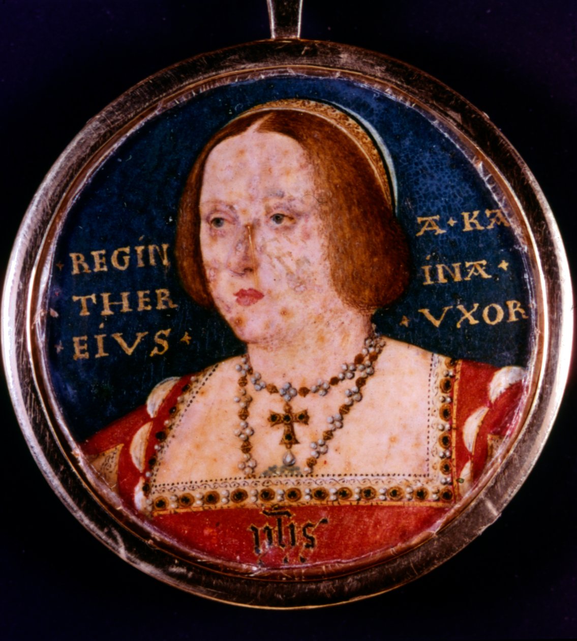 Catalina de Aragón, primera esposa de Enrique VIII de Lucas Horenbout