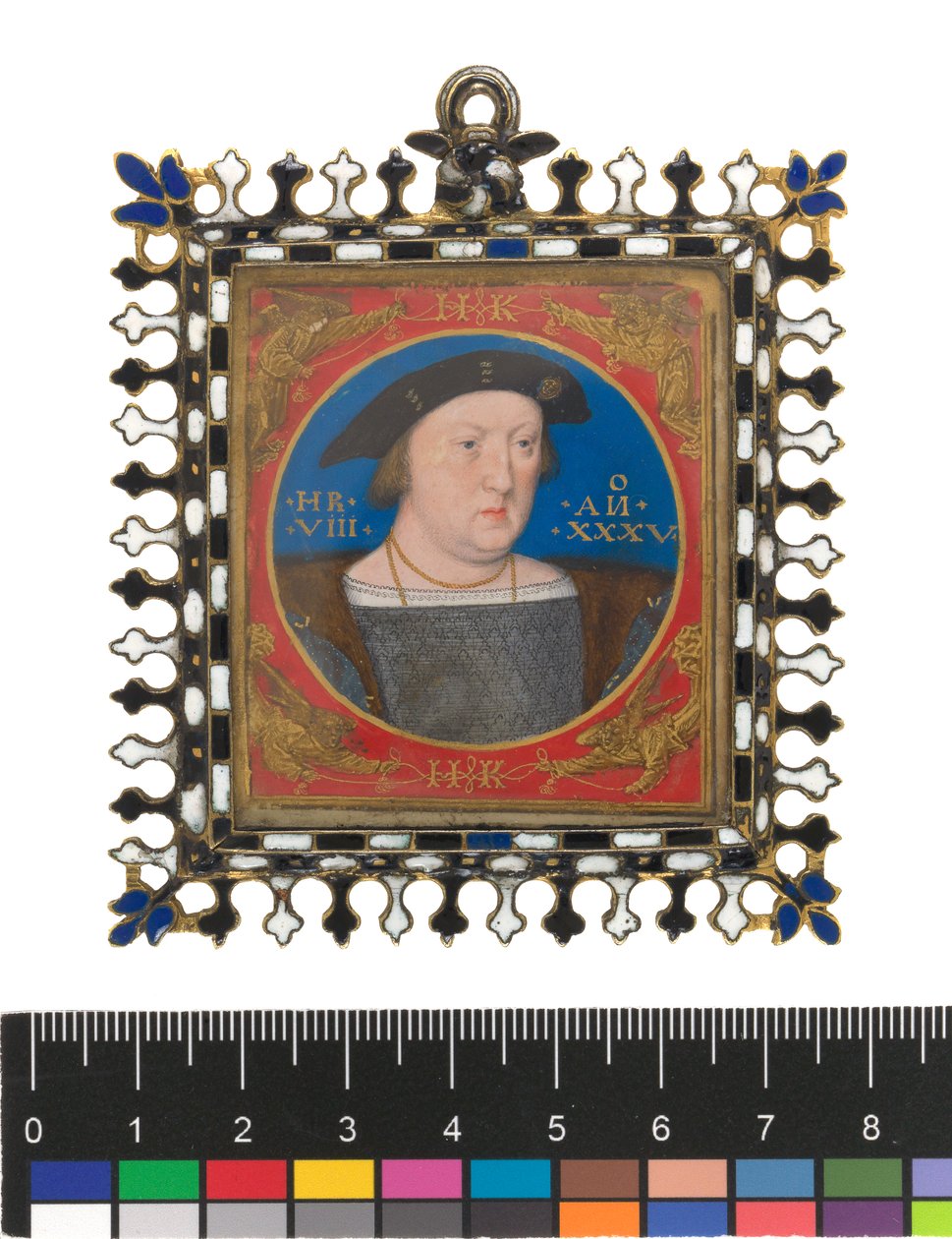 Enrique VIII, c.1525-27 de Lucas Horenbout or Hornebault