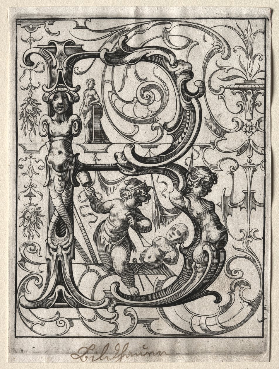 Nuevo Folleto ABC: B, 1627 de Lucas Kilian