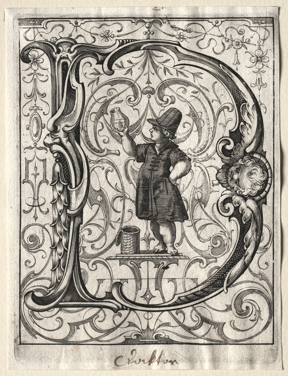 Nuevo Folleto ABC: D, 1627 de Lucas Kilian