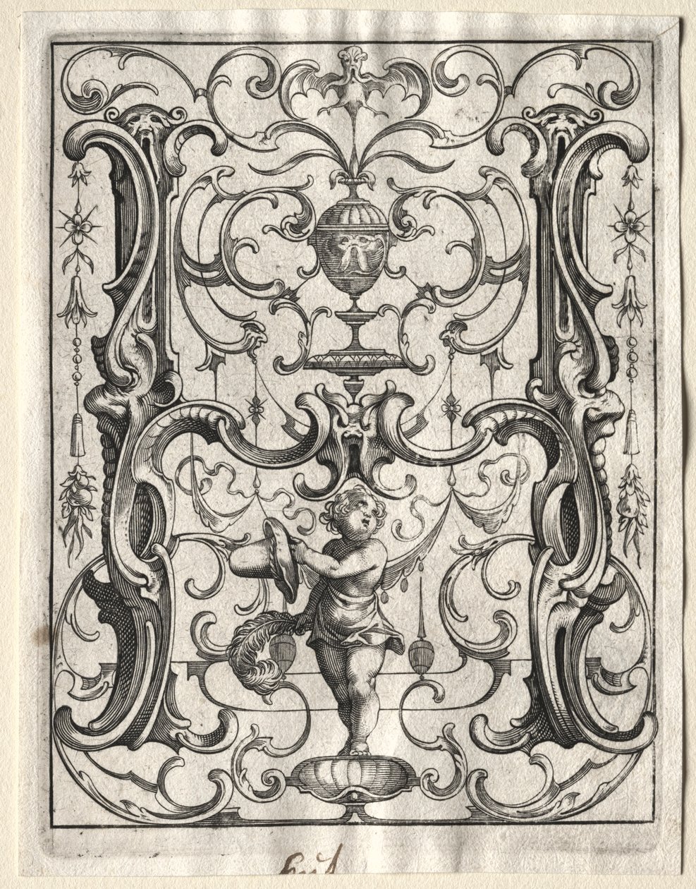 Nuevo Folleto ABC: H, 1627 de Lucas Kilian