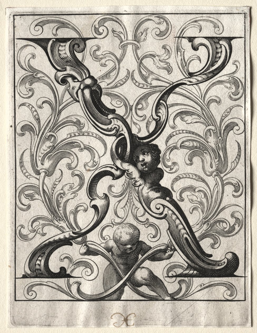 Nuevo folleto ABC: X, 1627 de Lucas Kilian
