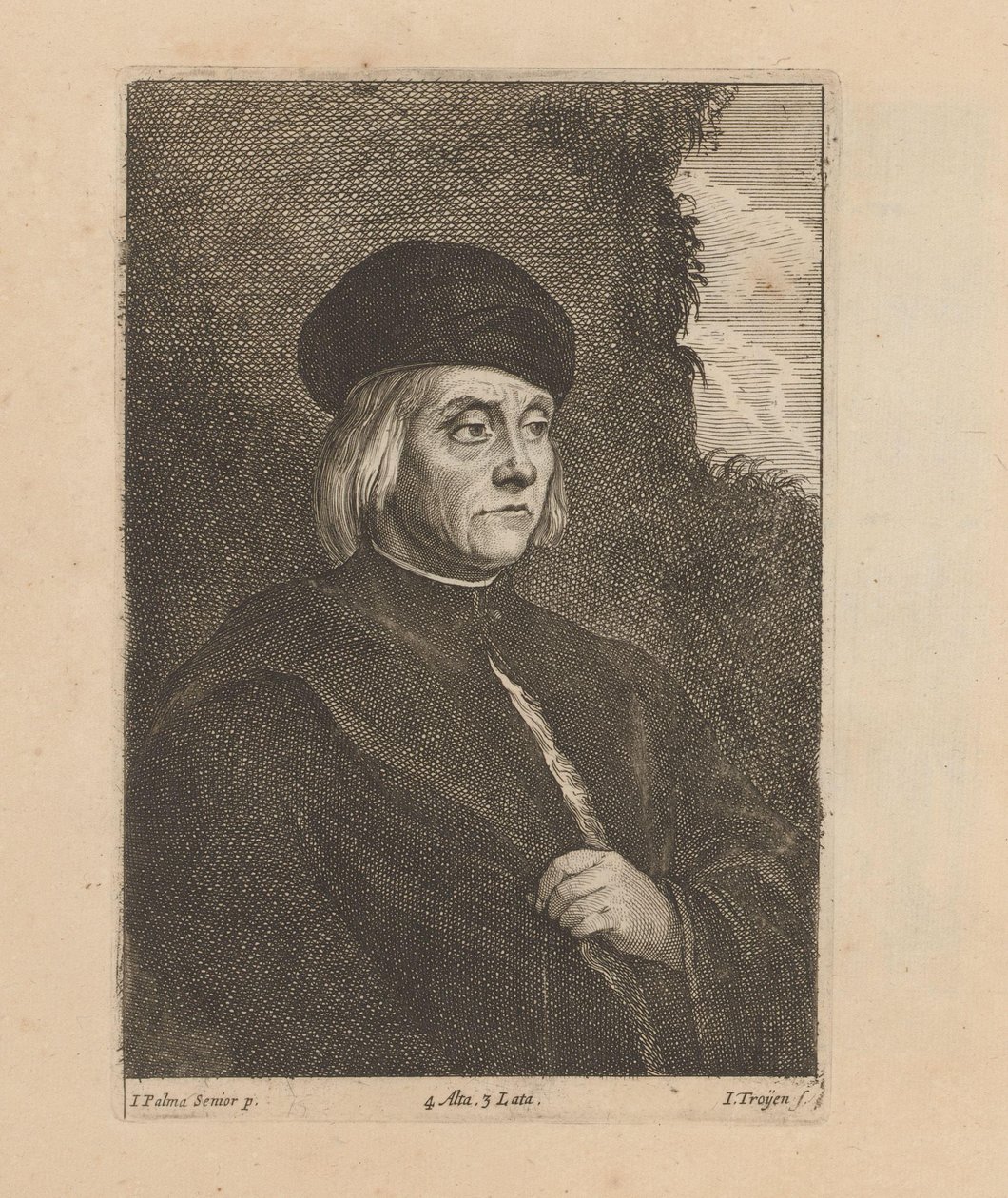 Portret de Francesco Maria I della Rovere de Lucas Vorsterman (II)