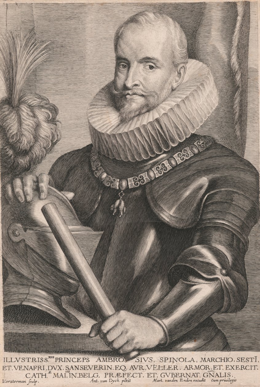 Ambrosius Spinola Marchio Sesti et Venafri de Lucas Vorsterman