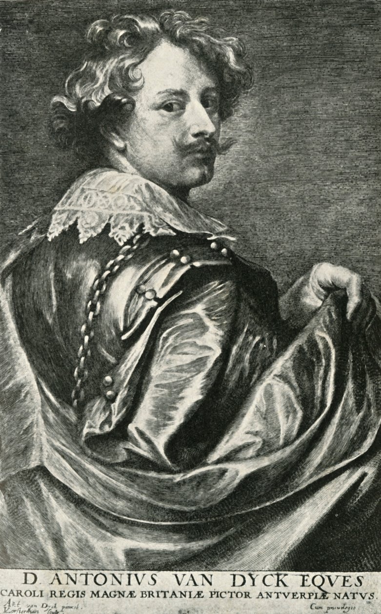 Retrato de Vandyck, 1906 de Lucas Vorsterman