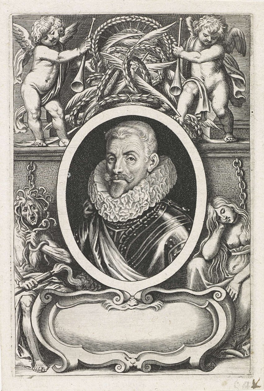 Retrato de Johann Tserclaes, Conde de Tilly de Lucas Vorsterman the Elder