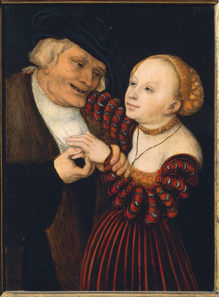 Austria, Viena, El Viejo y la Joven, c.1530 de Lucas the Elder Cranach