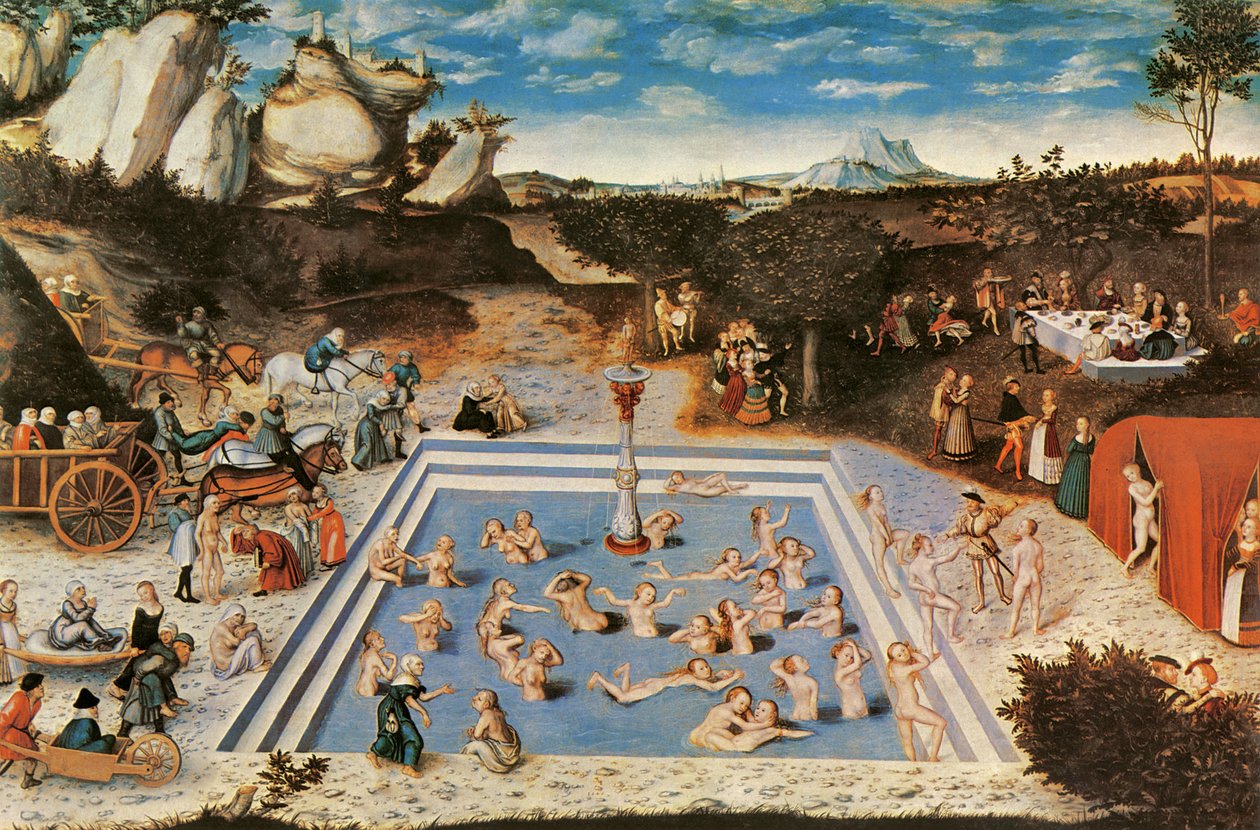 Fuente de la Juventud de Lucas the Elder Cranach