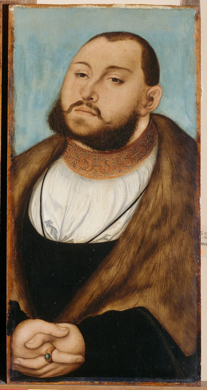 Juan Federico I, Elector de Sajonia (1503-1554) de Lucas the Elder Cranach