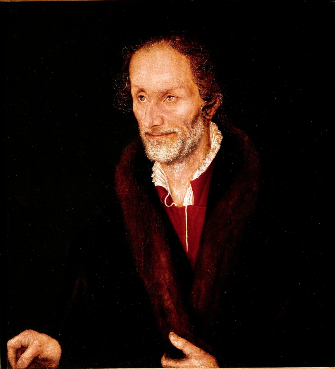 Retrato de Felipe Melanchton de Lucas the Elder Cranach