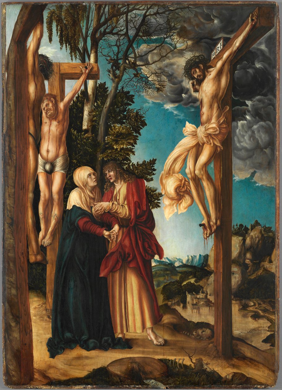 La Crucifixión de Lucas the Elder Cranach