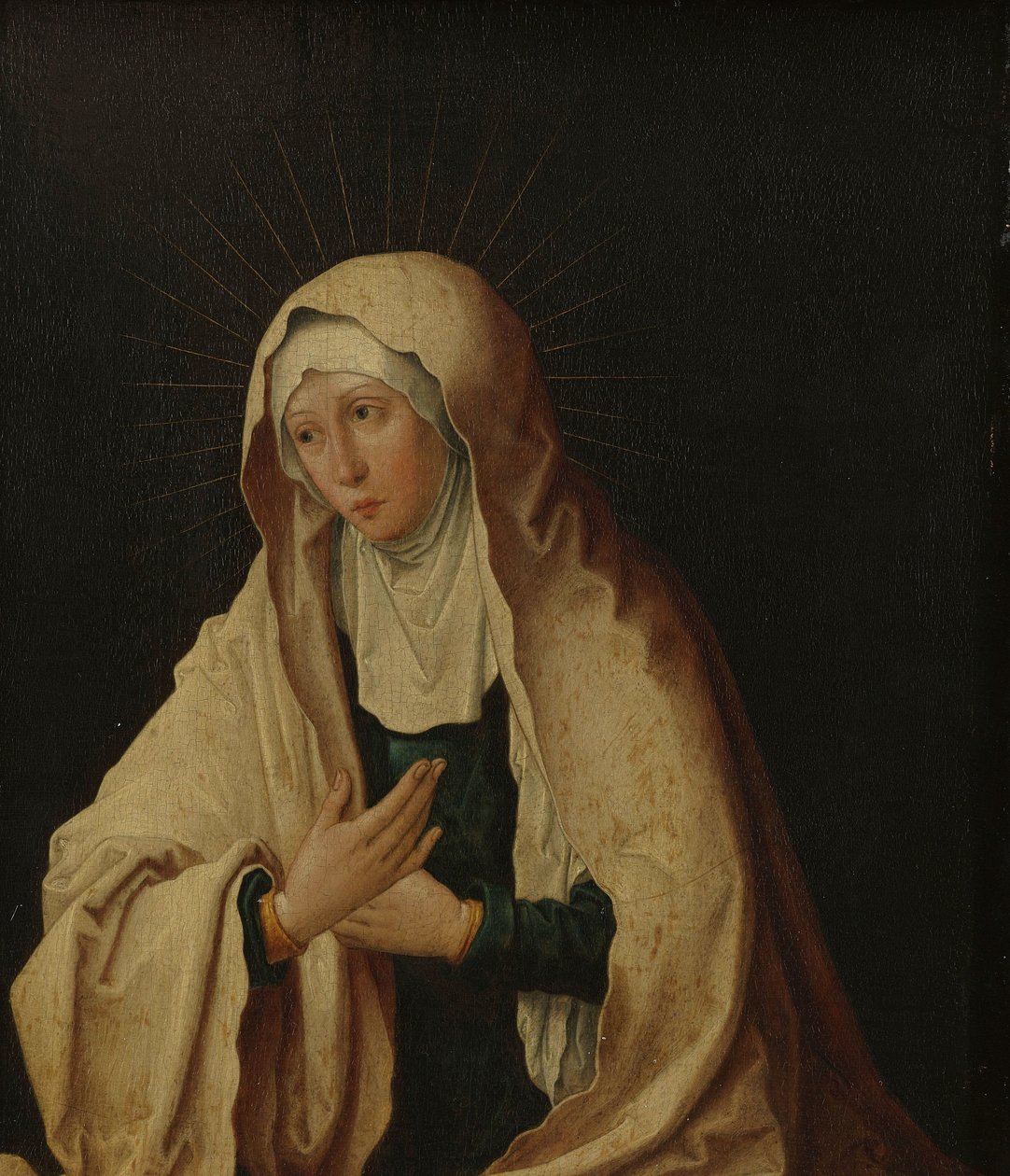Virgen María de Lucas van Leyden (copy after)