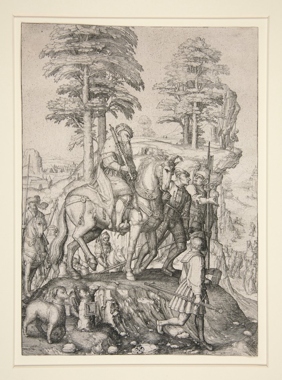 Abigail ante David de Lucas van Leyden