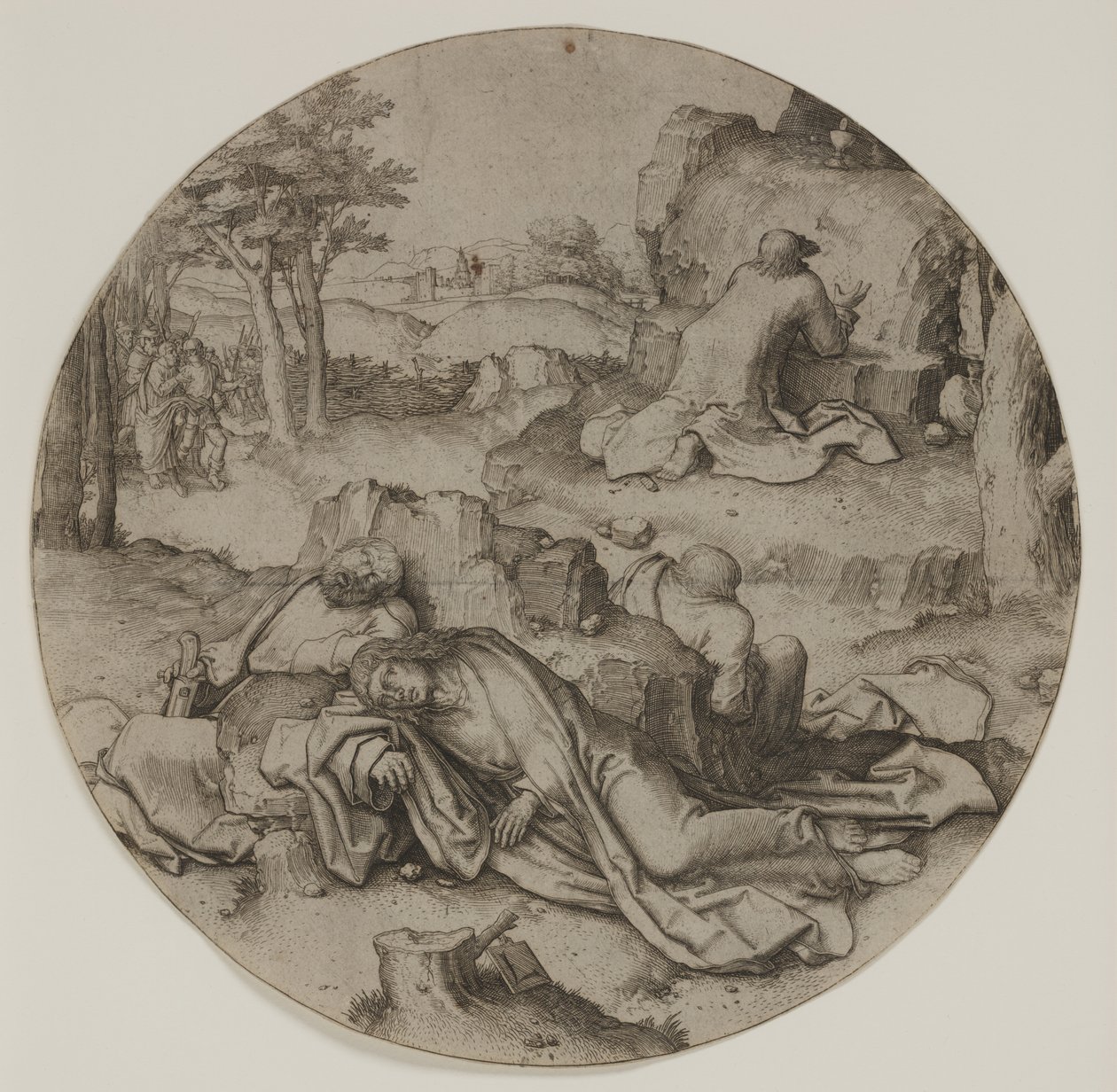 Agonía en el jardín de Lucas van Leyden