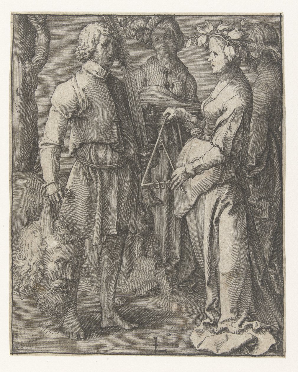 De triunfo van David de Lucas van Leyden