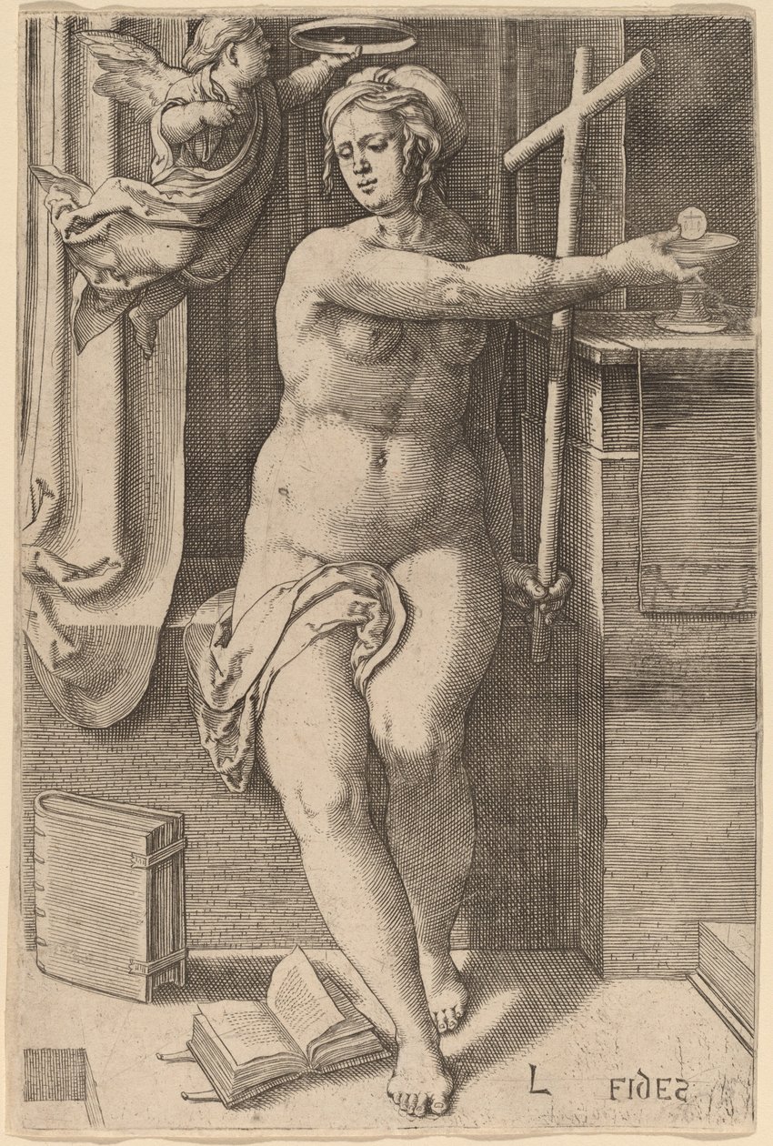 Fides (Fe) de Lucas van Leyden
