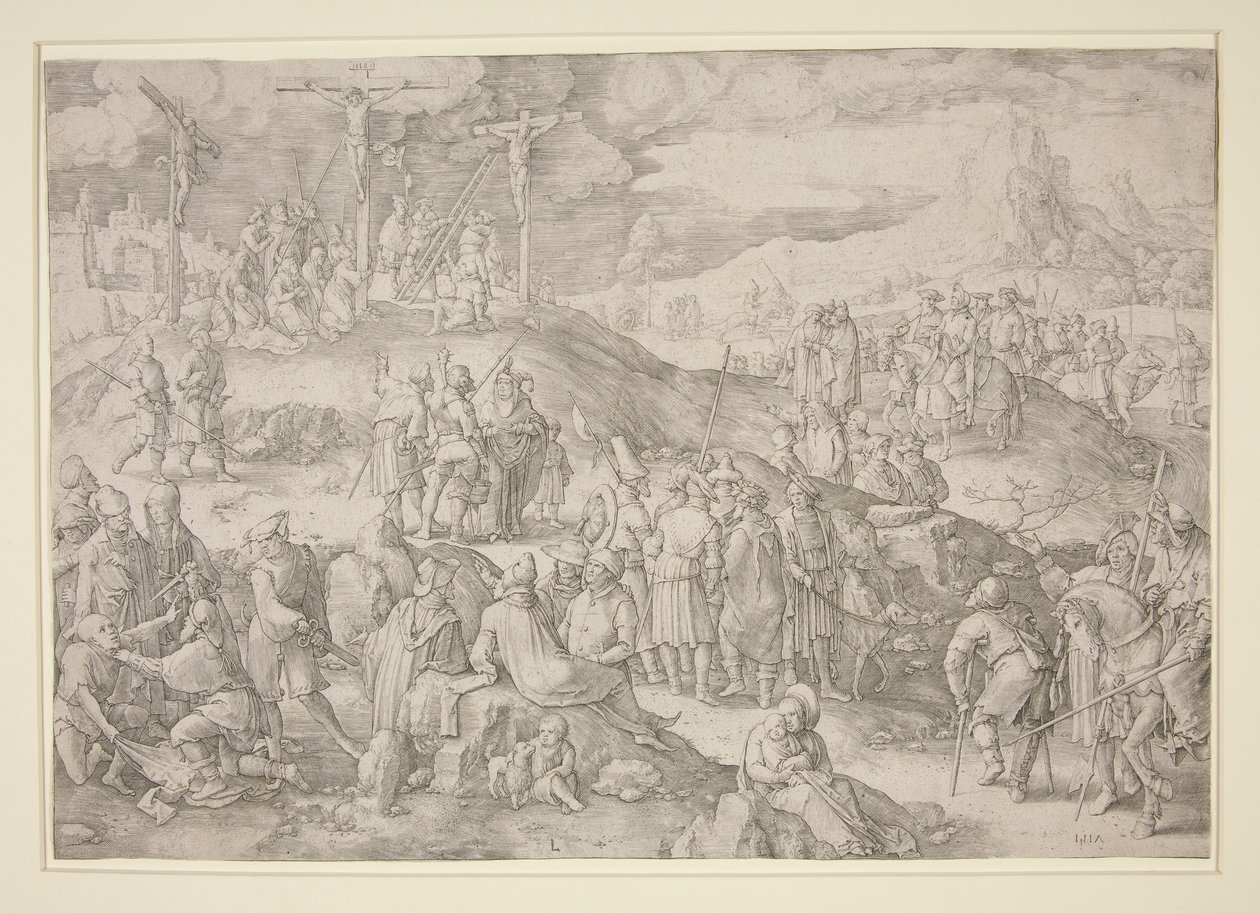 Gólgota (El Gran Calvario) de Lucas van Leyden
