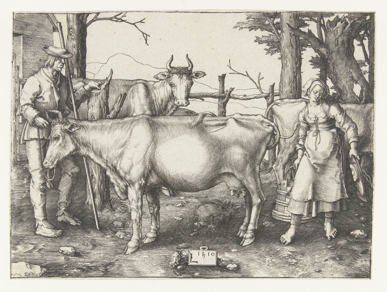 La lechera de Lucas van Leyden