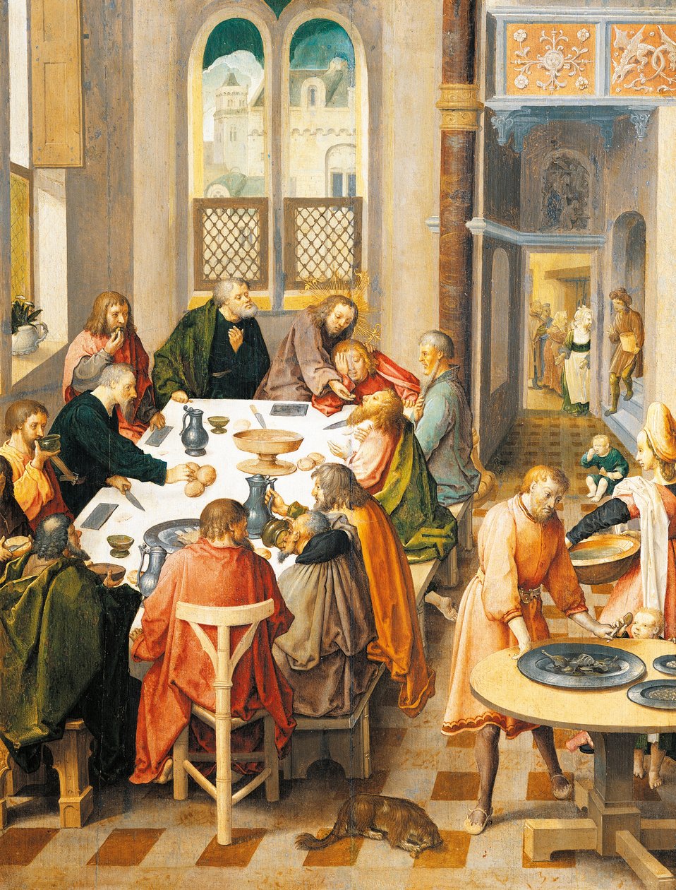 La Última Cena de Lucas van Leyden