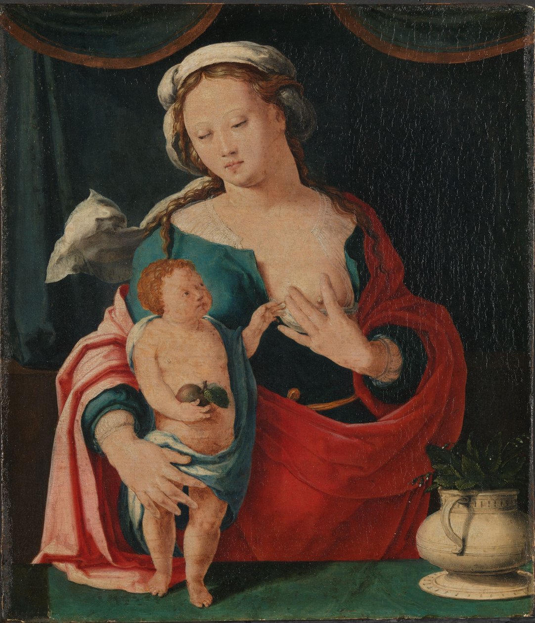Madonna con el Niño de Lucas van Leyden