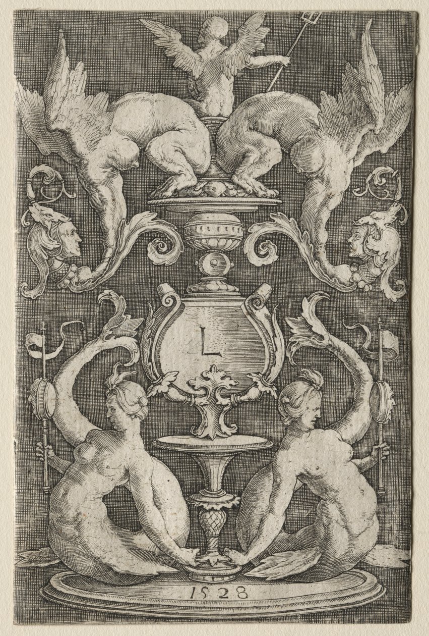 Panel de ornamento de Lucas van Leyden