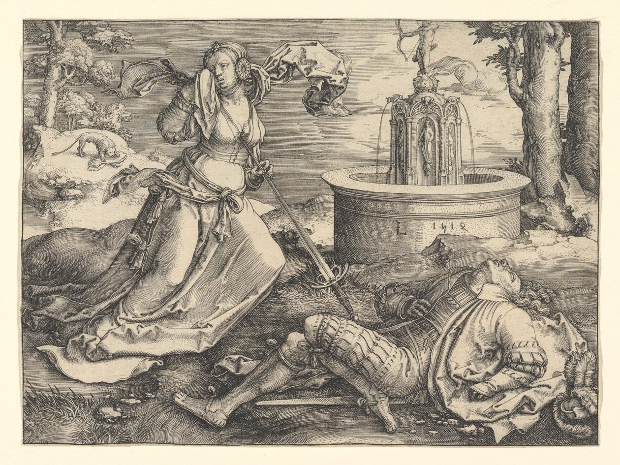 Píramo y Tisbe de Lucas van Leyden